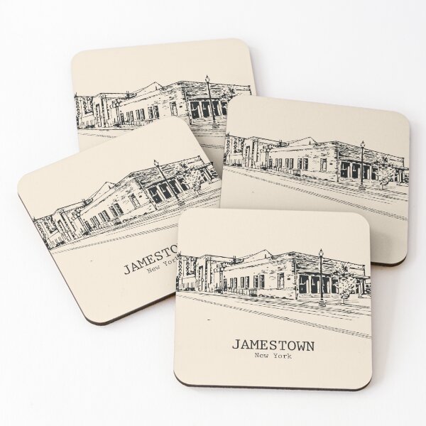 Item preview, Jamestown - New York designed and sold by Lakeric Cityscapes.