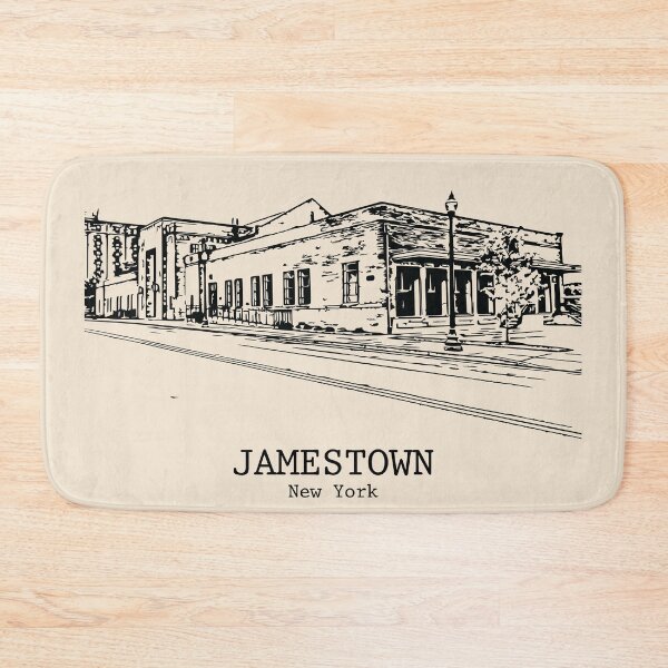 Item preview, Jamestown - New York designed and sold by Lakeric Cityscapes.