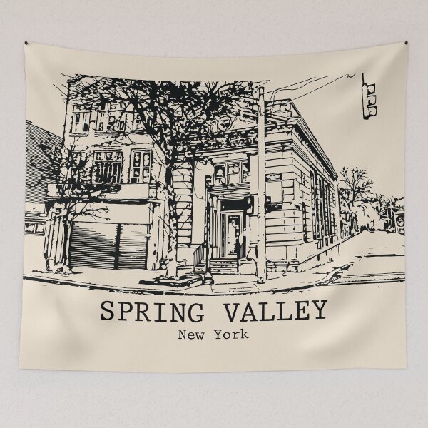 Item preview, Spring Valley - New York designed and sold by Lakeric Cityscapes.