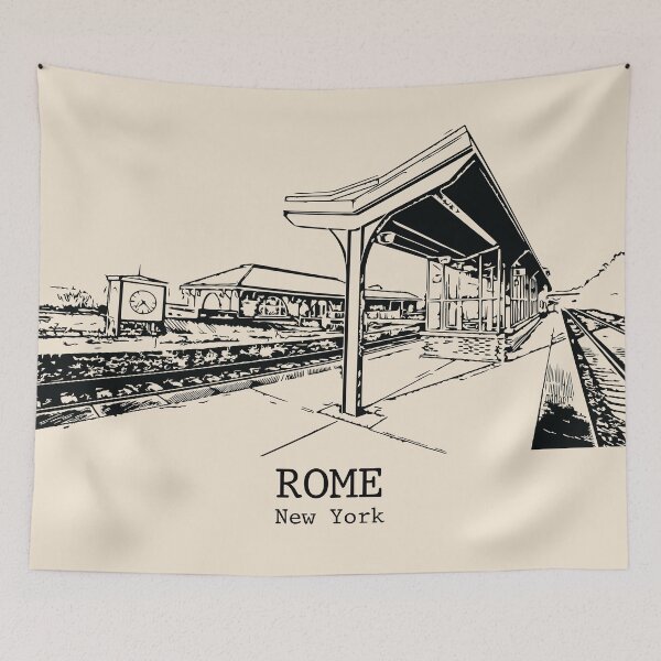 Item preview, Rome - New York designed and sold by Lakeric Cityscapes.