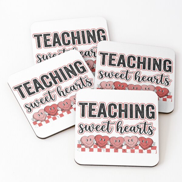 Item preview, Teaching Sweet Hearts Valentine Retro Vintage Cartoon designed and sold by chattsuede.
