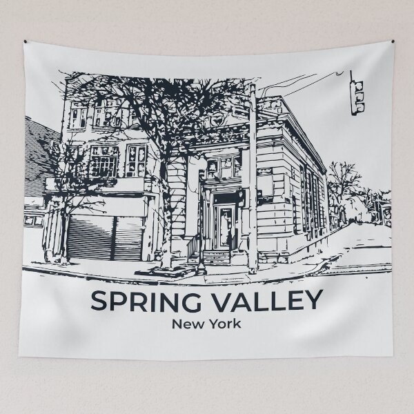 Item preview, Spring Valley - New York designed and sold by Lakeric Cityscapes.