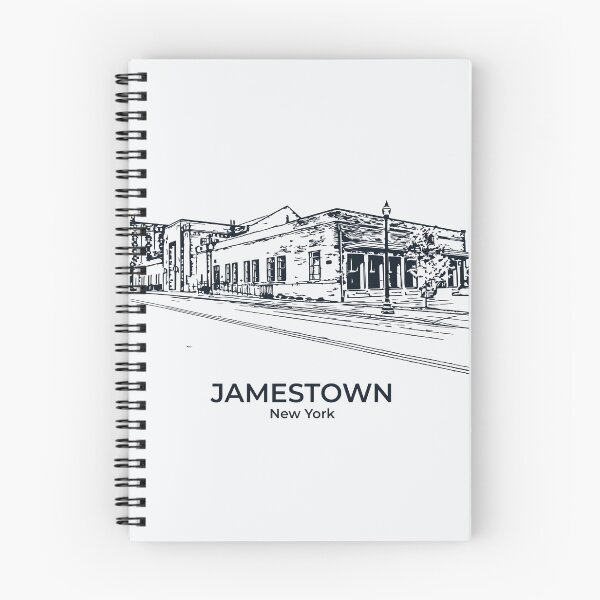 Item preview, Jamestown - New York designed and sold by Lakeric Cityscapes.