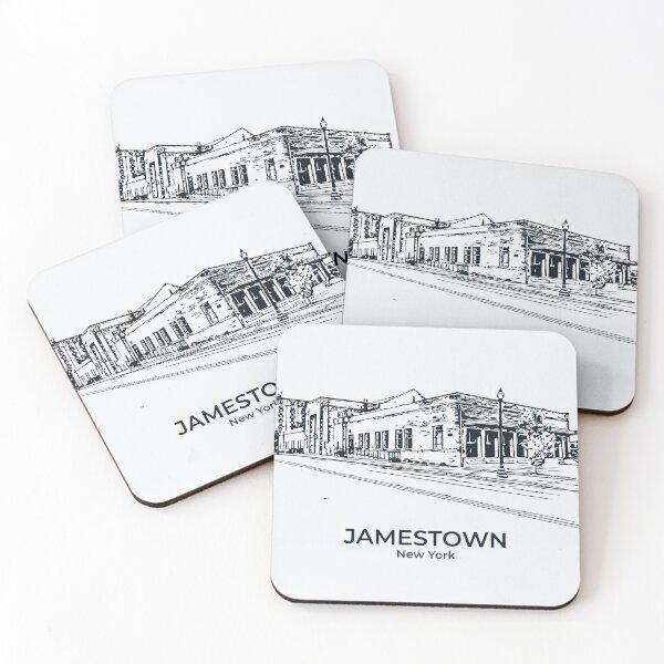 Item preview, Jamestown - New York designed and sold by Lakeric Cityscapes.
