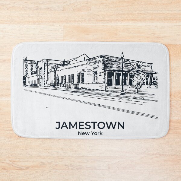 Item preview, Jamestown - New York designed and sold by Lakeric Cityscapes.