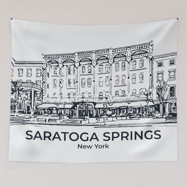Item preview, Saratoga Springs - New York designed and sold by Lakeric Cityscapes.