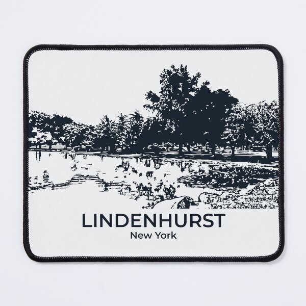 Item preview, Lindenhurst - New York designed and sold by Lakeric Cityscapes.