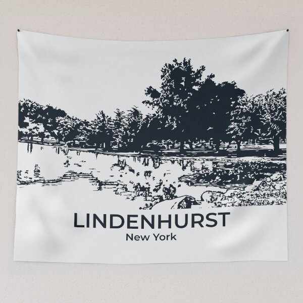 Item preview, Lindenhurst - New York designed and sold by Lakeric Cityscapes.