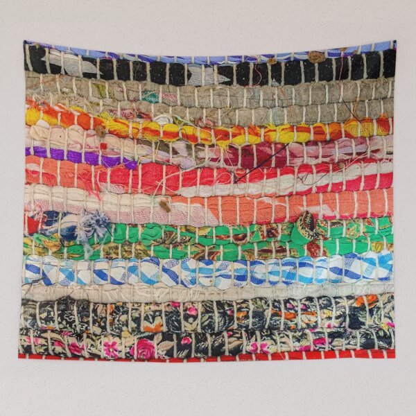 Item preview, Vintage Rag Rug designed and sold by AnimaliaStar.