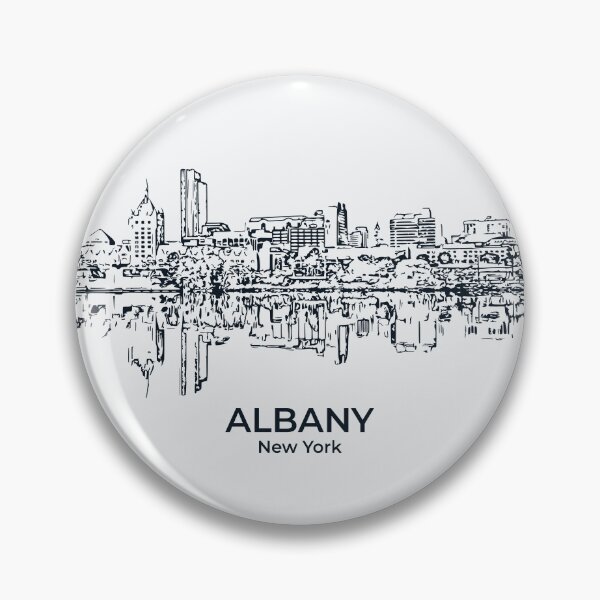 Artikelvorschau, Albany - New York entworfen und verkauft von Lakeric Cityscapes.