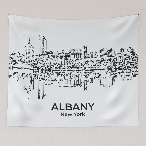 Item preview, Albany - New York designed and sold by Lakeric Cityscapes.
