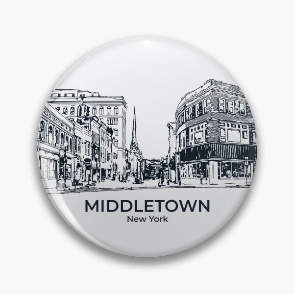 Item preview, Middletown - New York designed and sold by Lakeric Cityscapes.