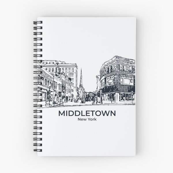 Item preview, Middletown - New York designed and sold by Lakeric Cityscapes.