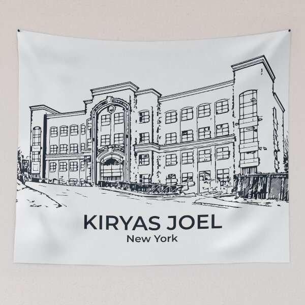 Artikelvorschau, Kiryas Joel - New York entworfen und verkauft von Lakeric Cityscapes.