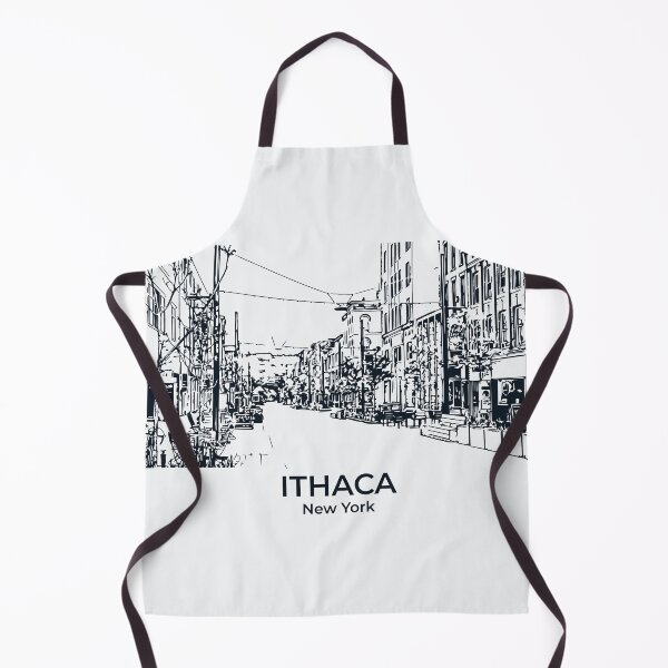 Item preview, Ithaca - New York designed and sold by Lakeric Cityscapes.