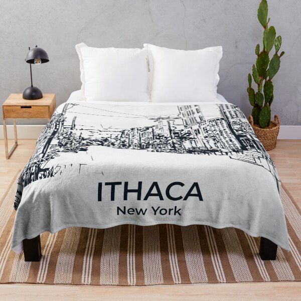 Item preview, Ithaca - New York designed and sold by Lakeric Cityscapes.