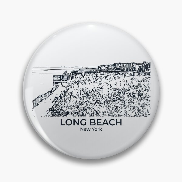 Artikelvorschau, Long Beach - New York entworfen und verkauft von Lakeric Cityscapes.