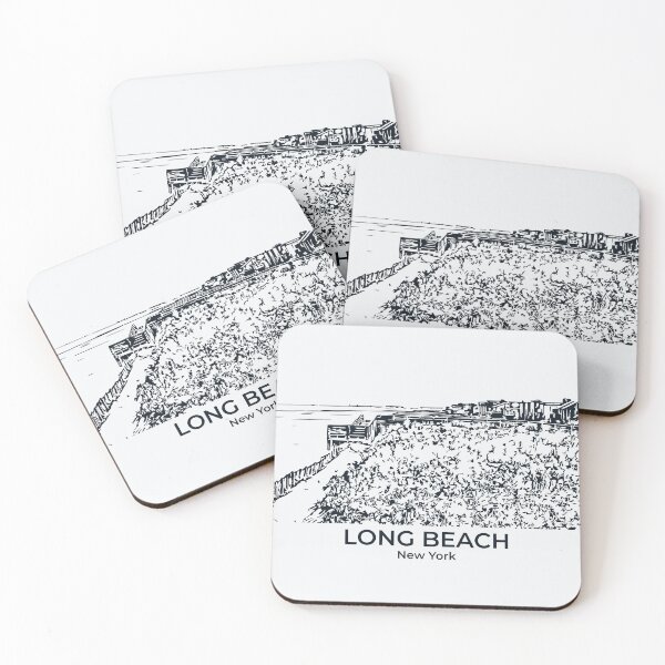 Item preview, Long Beach - New York designed and sold by Lakeric Cityscapes.