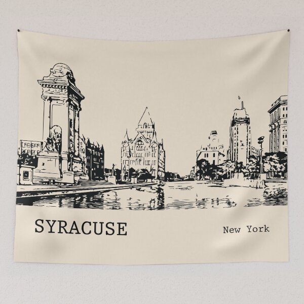 Item preview, Syracuse New York designed and sold by Lakeric Cityscapes.