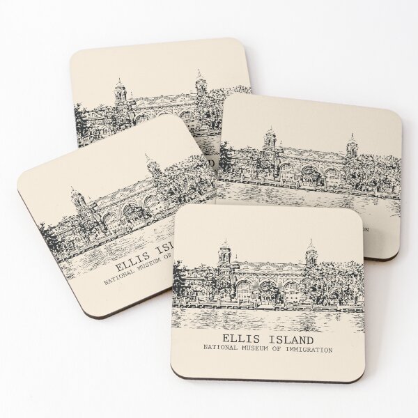 Item preview, Ellis Island National Museum of Immigration designed and sold by Lakeric Cityscapes.