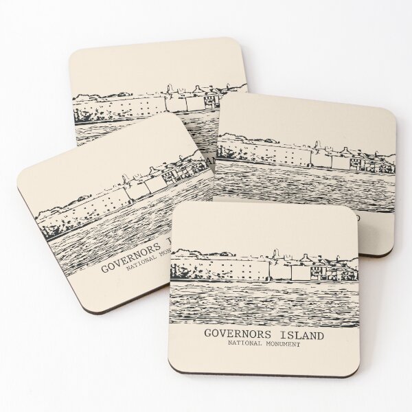 Item preview, Governors Island National Monument designed and sold by Lakeric Cityscapes.