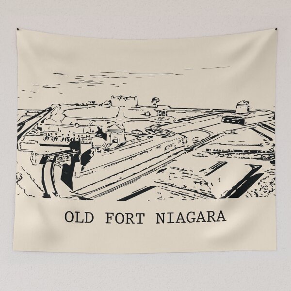 Item preview, Old Fort Niagara designed and sold by Lakeric Cityscapes.