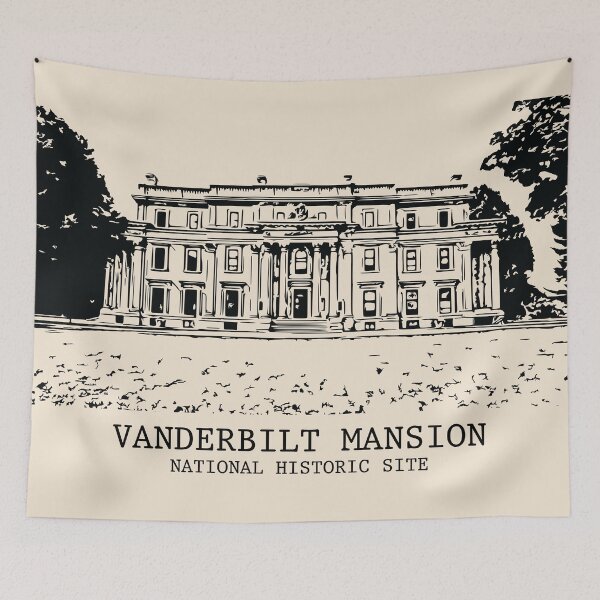 Item preview, Vanderbilt Mansion National Historic Site designed and sold by Lakeric Cityscapes.