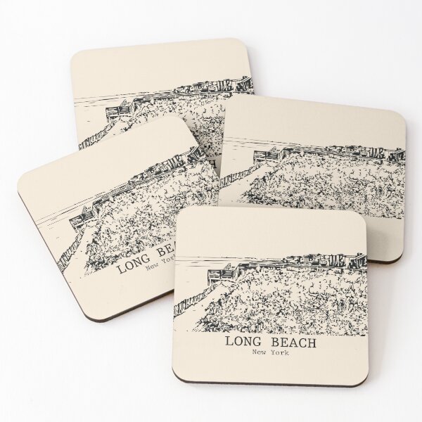 Item preview, Long Beach - New York designed and sold by Lakeric Cityscapes.