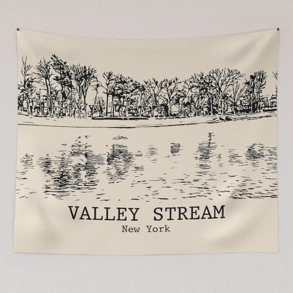 Item preview, Valley Stream - New York designed and sold by Lakeric Cityscapes.