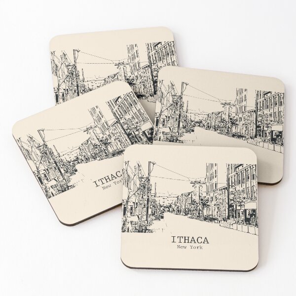 Item preview, Ithaca - New York designed and sold by Lakeric Cityscapes.