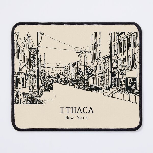 Item preview, Ithaca - New York designed and sold by Lakeric Cityscapes.