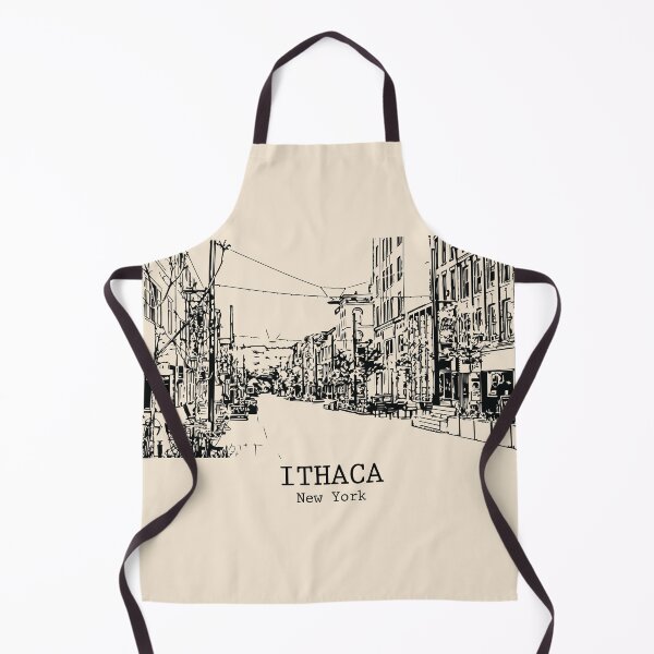 Item preview, Ithaca - New York designed and sold by Lakeric Cityscapes.