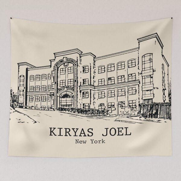 Artikelvorschau, Kiryas Joel - New York entworfen und verkauft von Lakeric Cityscapes.