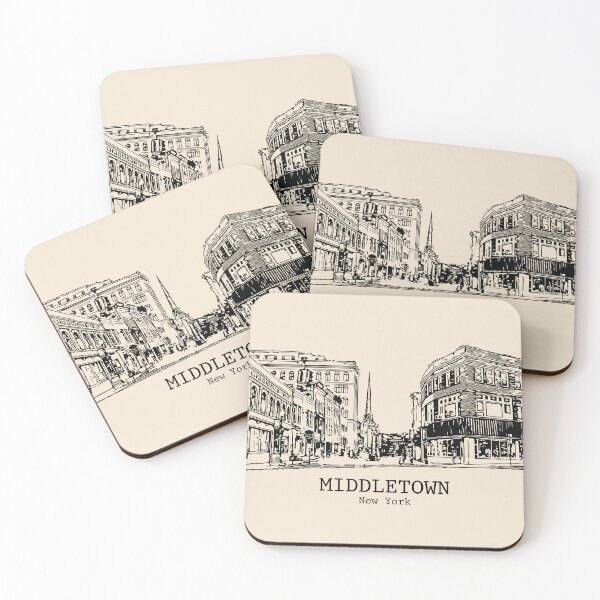 Item preview, Middletown - New York designed and sold by Lakeric Cityscapes.