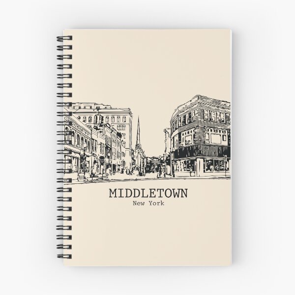 Item preview, Middletown - New York designed and sold by Lakeric Cityscapes.