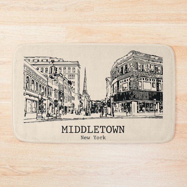 Item preview, Middletown - New York designed and sold by Lakeric Cityscapes.