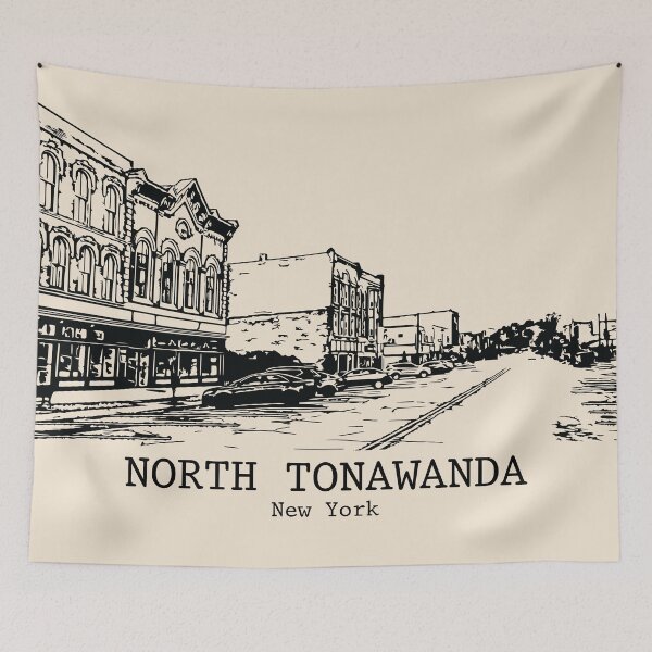 Item preview, North Tonawanda - New York designed and sold by Lakeric Cityscapes.