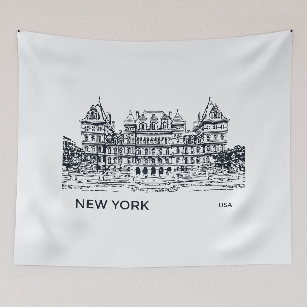 Item preview, New York State USA designed and sold by Lakeric Cityscapes.