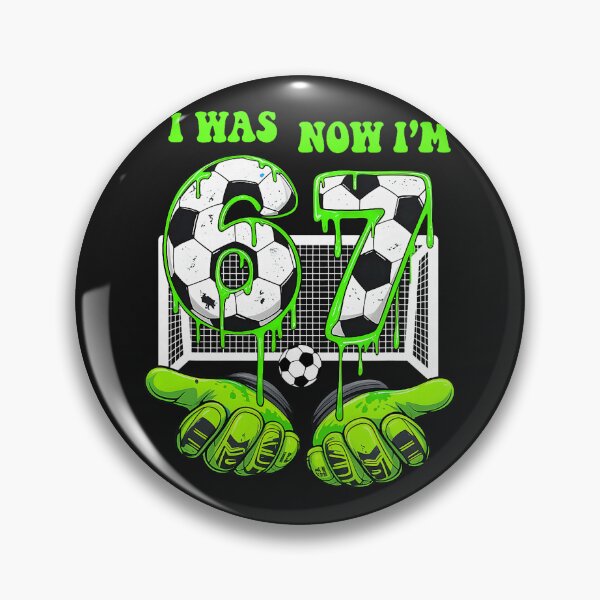 Item preview, 7 Year Old Birthday was 6 Now I'm 7 67 Meme Soccer Funny designed and sold by FrankIsabel.