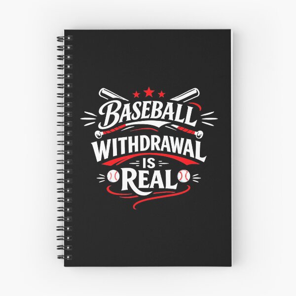 Item preview, BASEBALL WITHDRAWAL IS REAL Funny Baseball designed and sold by miaa-artistshop.