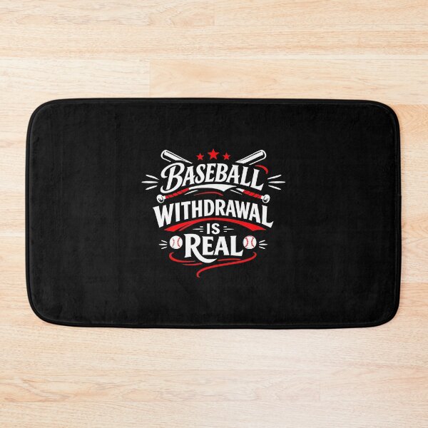Item preview, BASEBALL WITHDRAWAL IS REAL Funny Baseball designed and sold by miaa-artistshop.