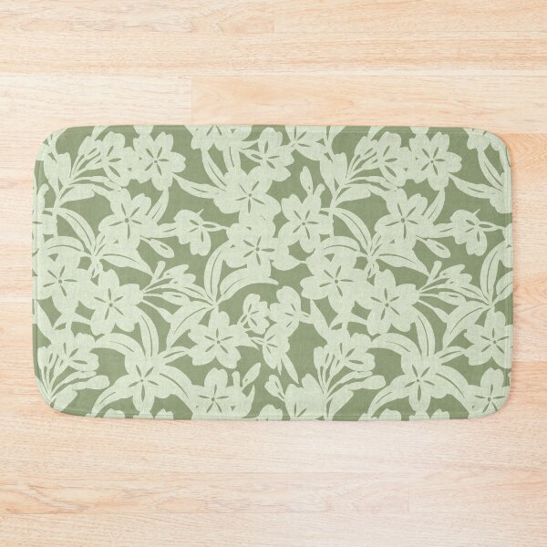 Item preview, Japandi Floral - Soft Green designed and sold by Sarah Thorpe Designs .