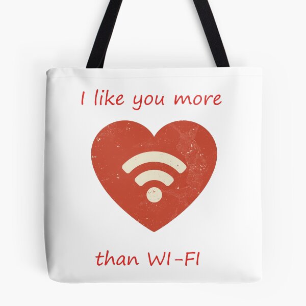 Item preview, “Me gustas más que el wifi” designed and sold by JohnMillDesigns.