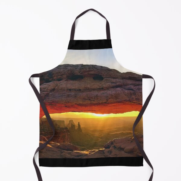 Item preview, Canyonlands Mesa Arch Sunrise Red Glow - Grand View Lookout designed and sold by Adam Gormley.