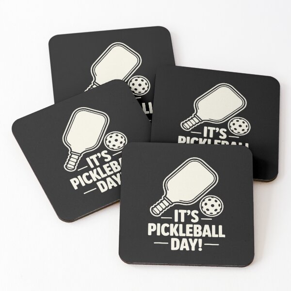 Item preview, Its Pickleball Day Funny Pickleball Quote Paddle Design designed and sold by WayTBeenkenArt.