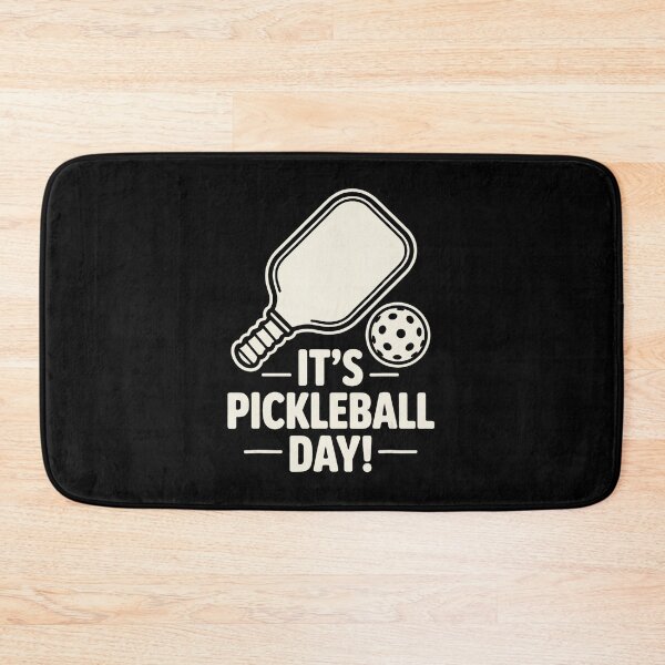 Item preview, Its Pickleball Day Funny Pickleball Quote Paddle Design designed and sold by WayTBeenkenArt.