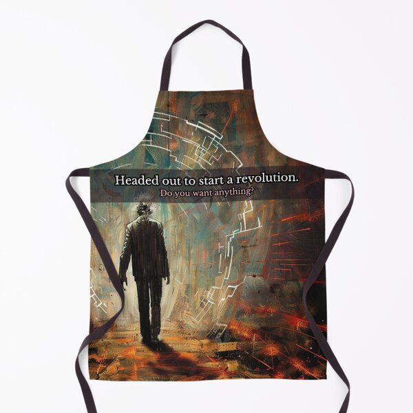 Item preview, Surreal Cyberpunk Rebellion Artwork designed and sold by The Secret Cabal of Despair.
