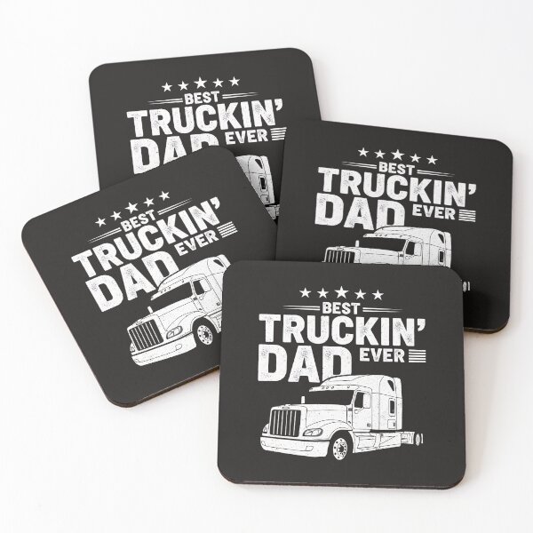 Item preview, Best Truckin' Dad Ever Truck Driver Semi Truck Father's  designed and sold by FrankIsabel.