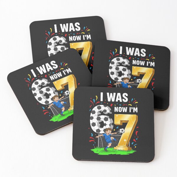 Item preview, Birthday Boy I was 6 Now I'm 7 Six Seven Soccer 67 designed and sold by FrankIsabel.