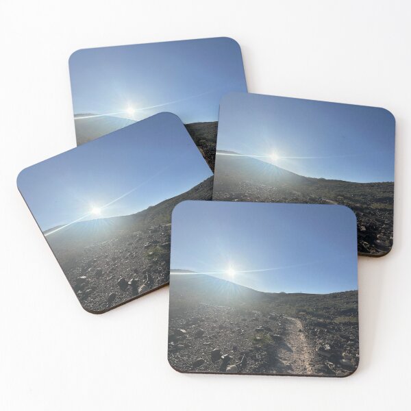 Item preview, Hike Trail Path Sun Sky Blue Walk Outside Rocks NV Stickers Prints Posters Wall Art Magnet Home Coffee Cup Decoration TShirt Stationary Notebook Magnet Hat Kitchen Work School Office Redbubble Shop designed and sold by Saritas Boutique Shop.